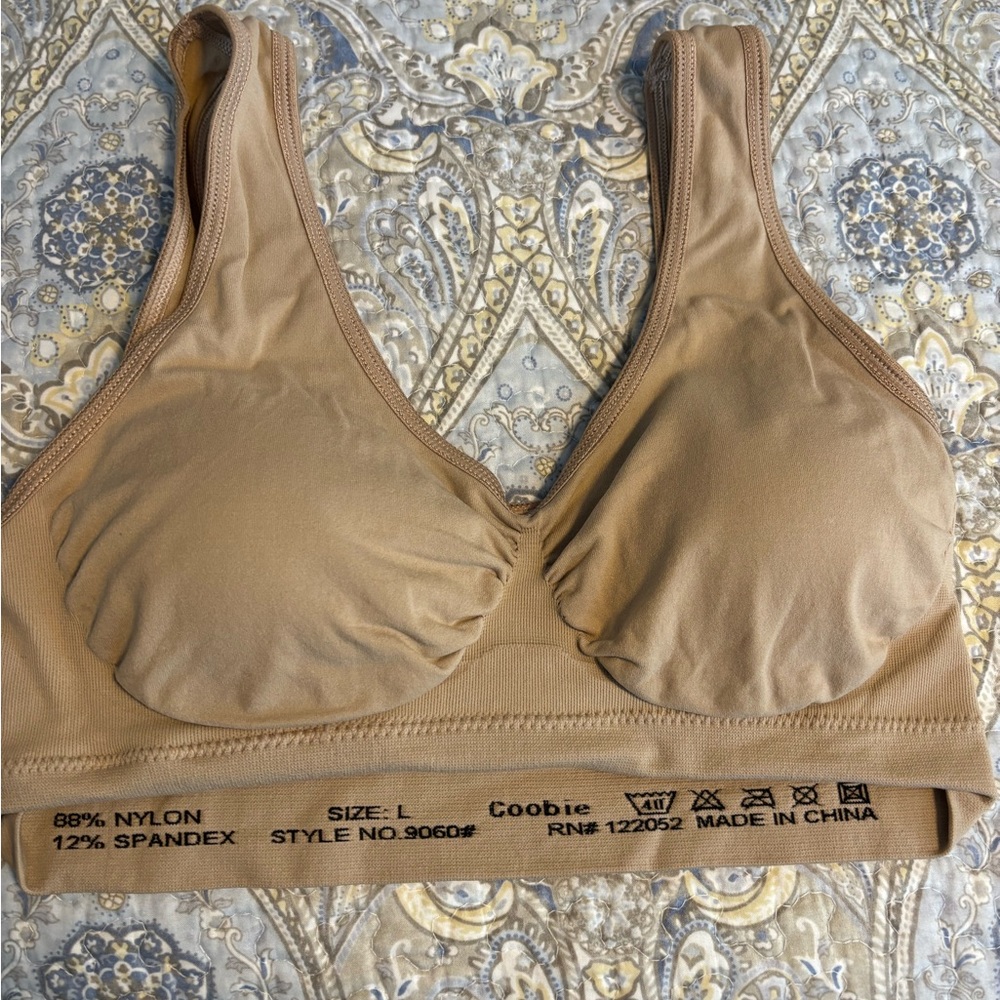 Coobie Women's Beige Bra